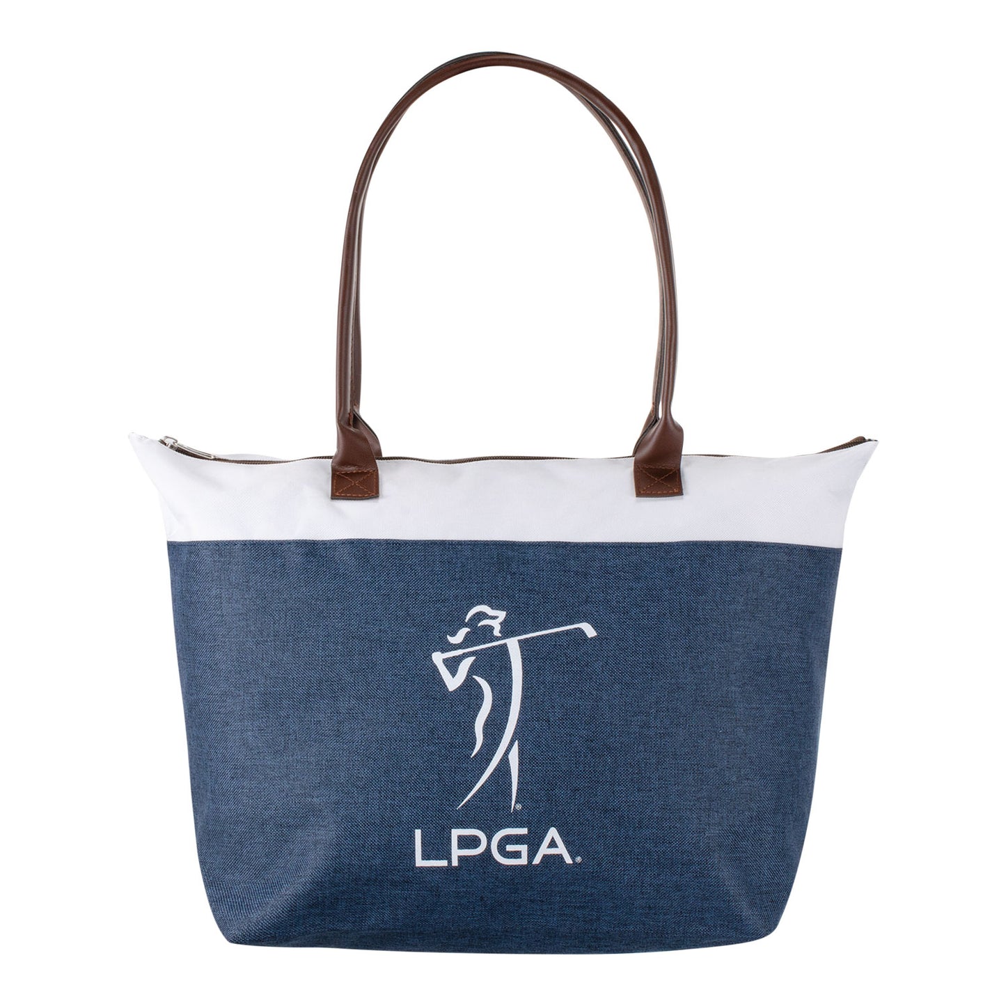 Tournament Solutions 2023 LPGA Regatta Tote Bag in Blue - Front View