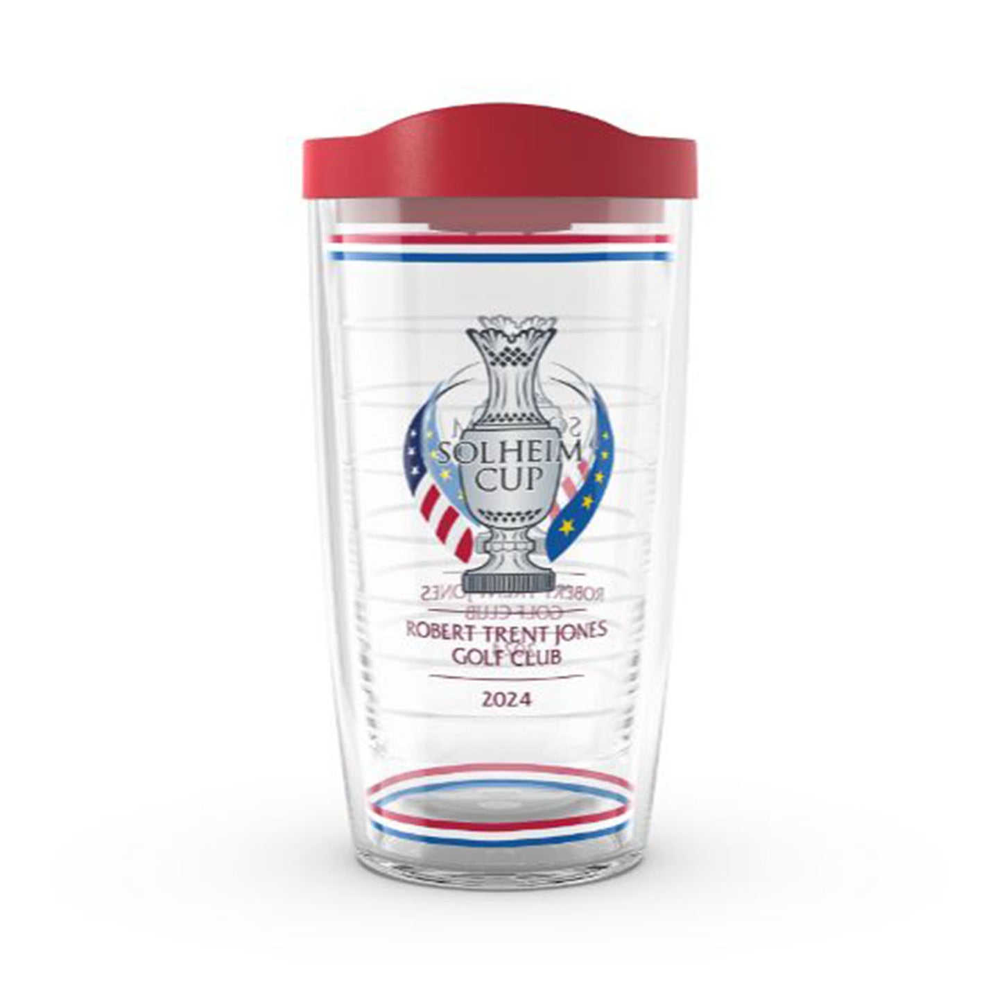 Tervis 16oz Tumbler Solheim Wrap w/Lid - Front Logo View