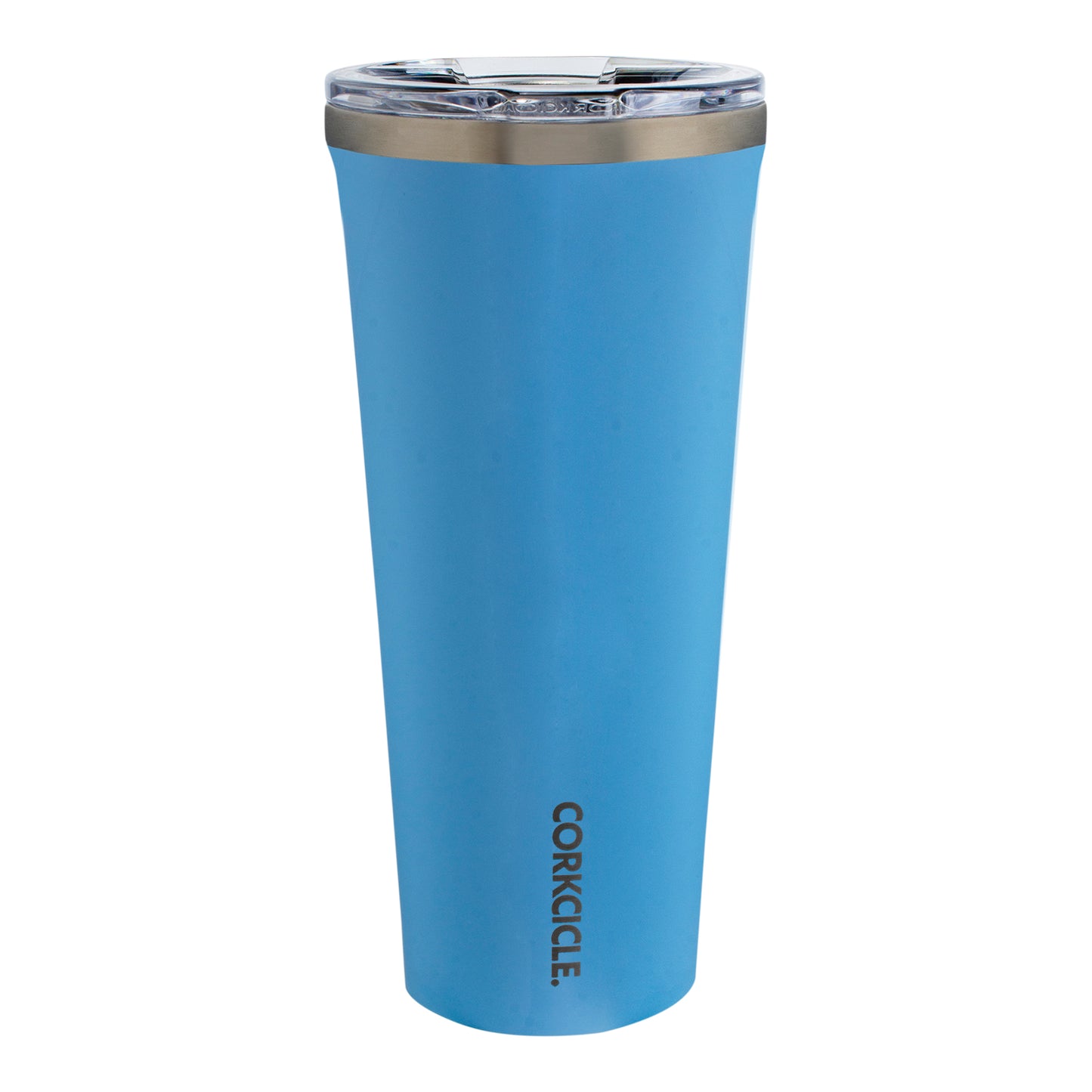 Corkcicle LPGA 24oz Tumbler in Baby Blue - Back View
