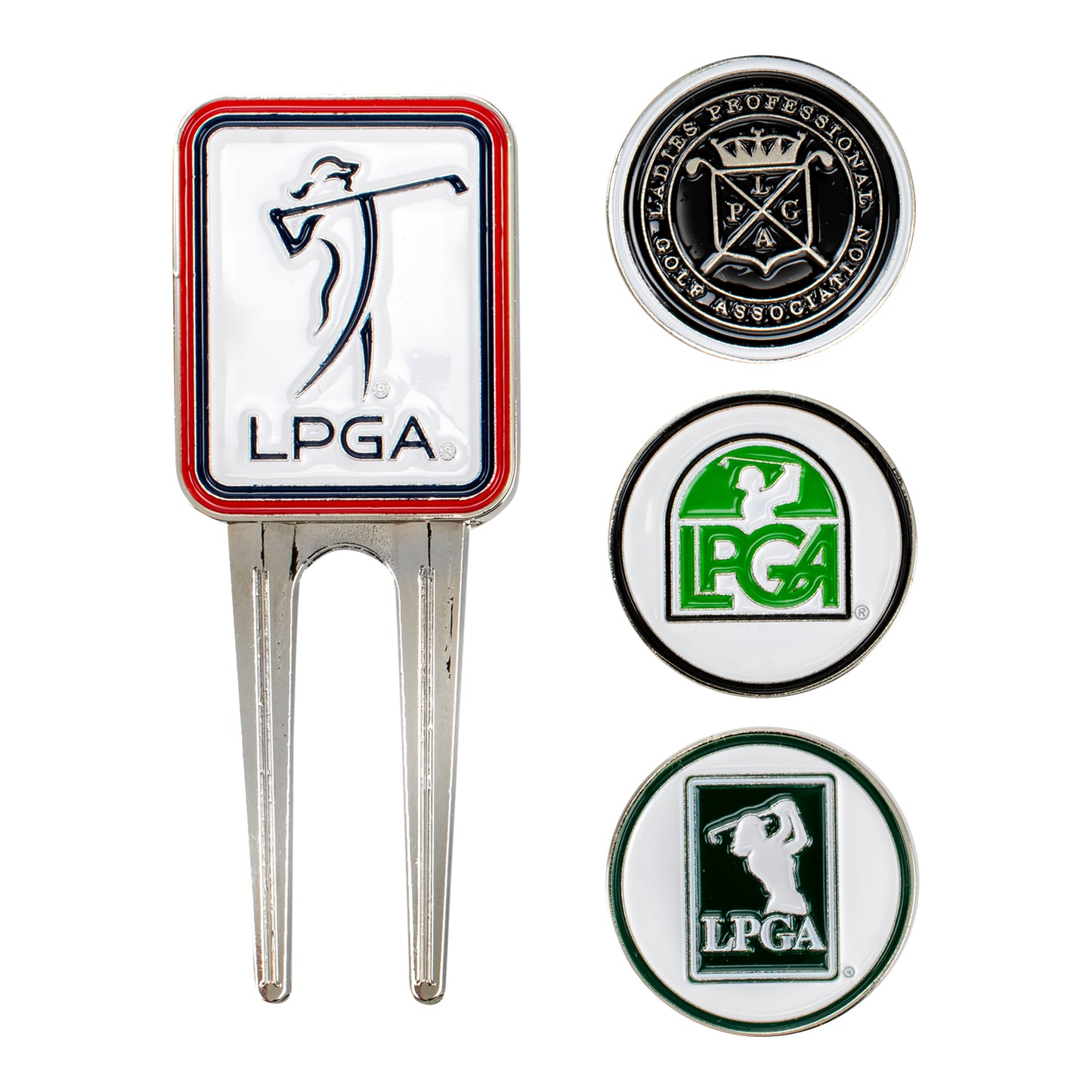 Ahead 2023 LPGA Women's Divot Tool & Ballmarker Set - Full Set View