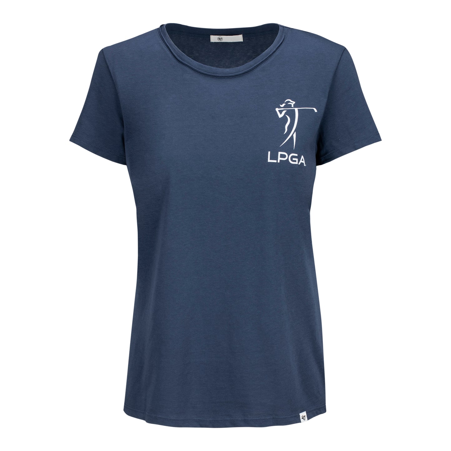 47 Brand 2023 LPGA Women's Premier Frankie Short Sleeve Tee in Atlas Blue