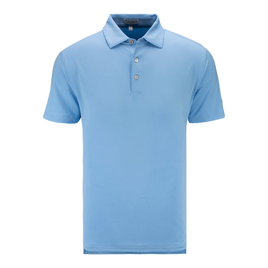 Peter Millar LPGA Men's Solid Jersey Polo - Front View