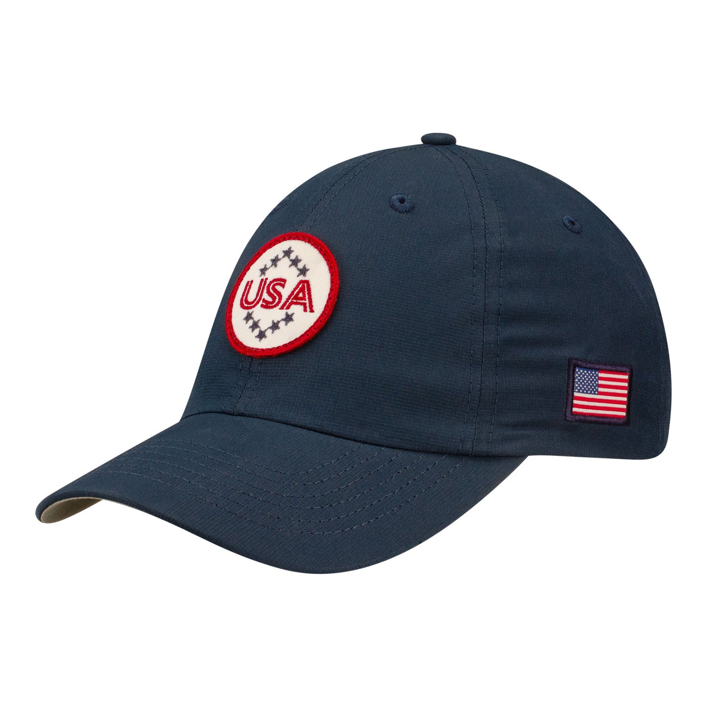 Imperial 2023 LPGA Official Solheim Cup Team Hat in Navy - Angled Left Side View