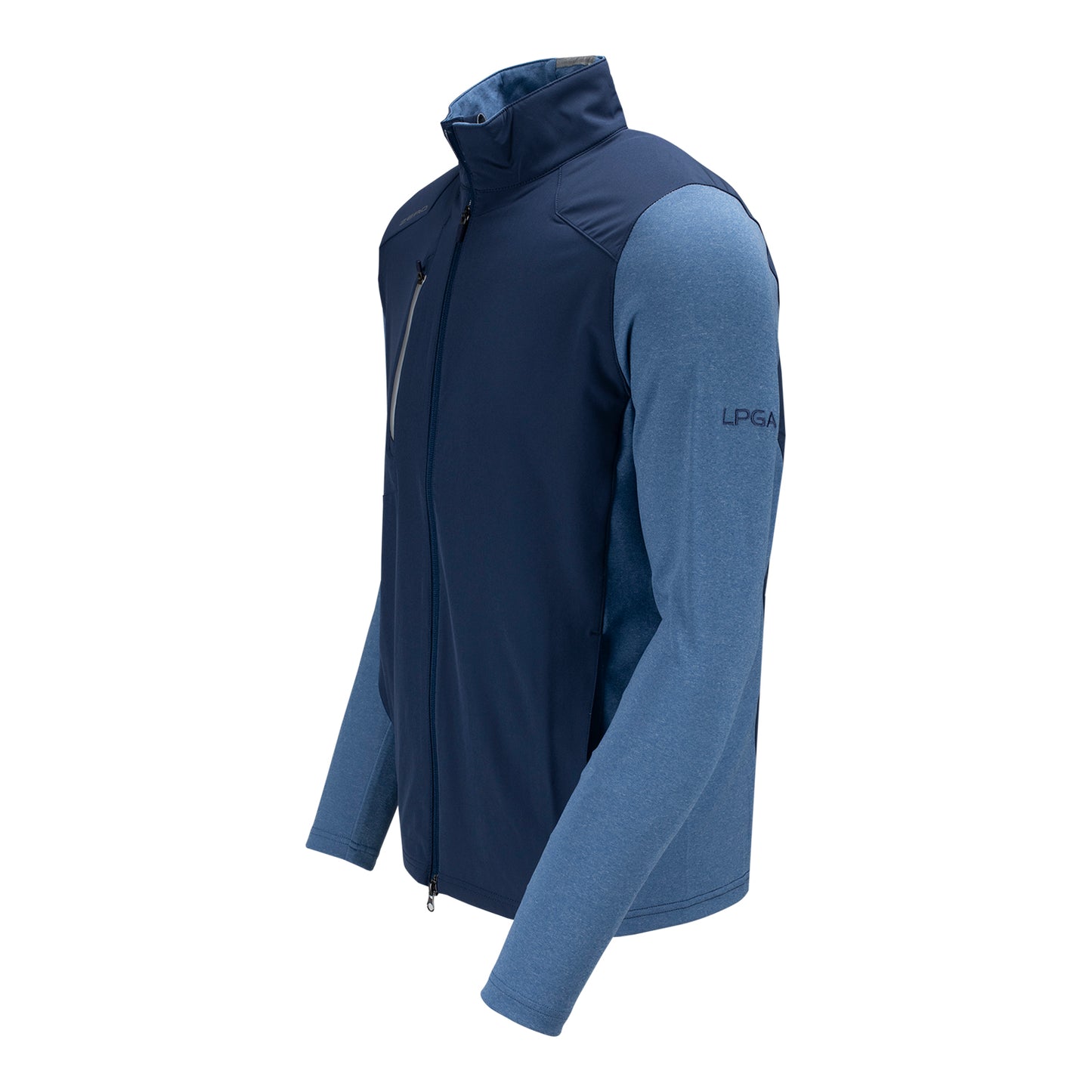 Zero Restriction  LPGA Golf Z710 Full Zip Jacket - Angled Left Side View