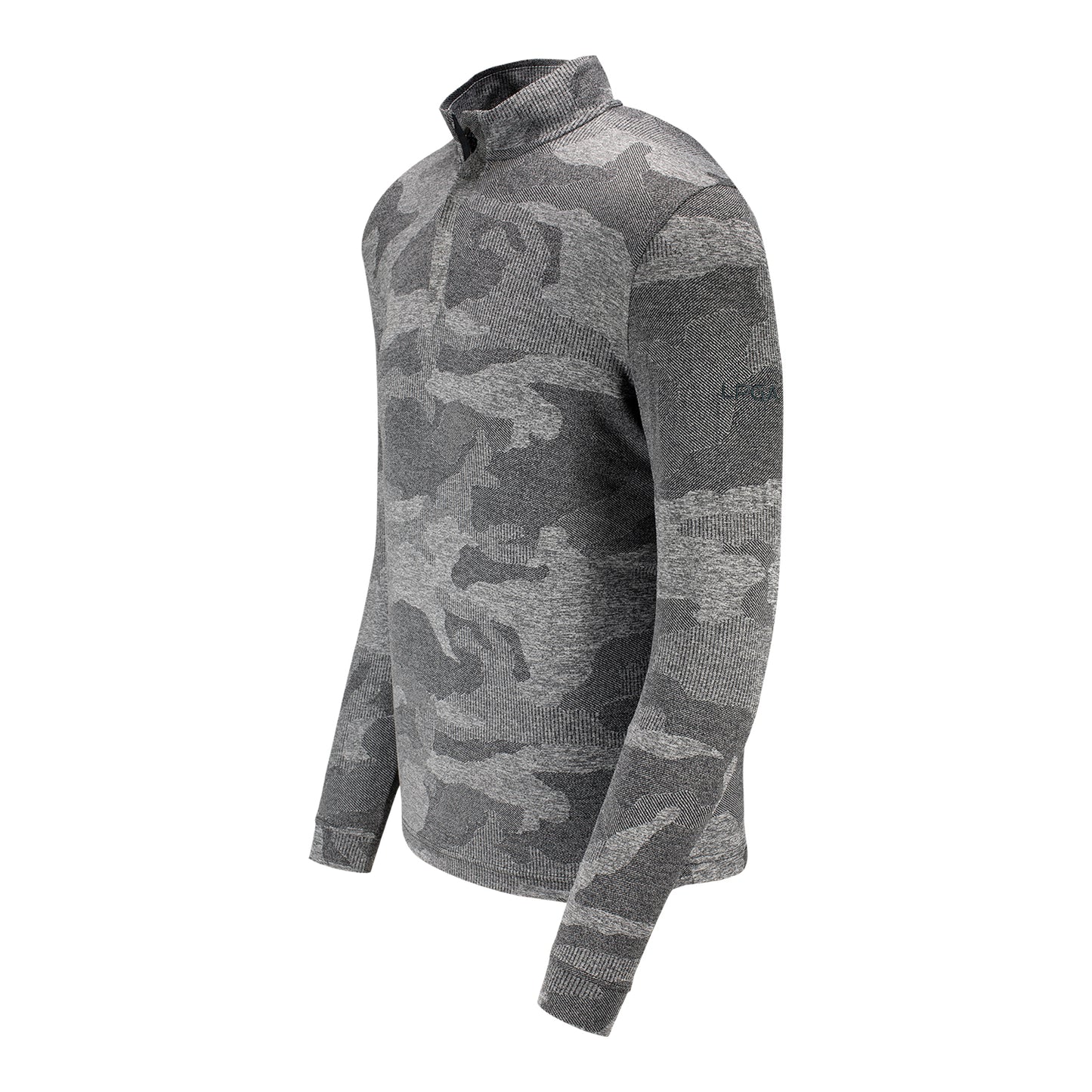 Under Armour LPGA Men's Playoff Bandit Camo Quarter Zip - Angled Left Side View