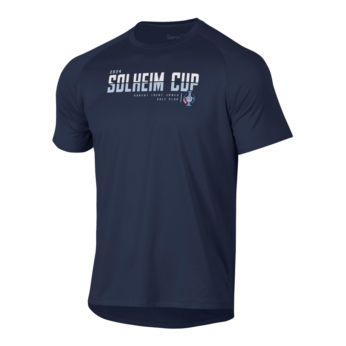 Gear for Sports 2024 Solheim Cup Two Tone Text T-Shirt in Navy - Front View