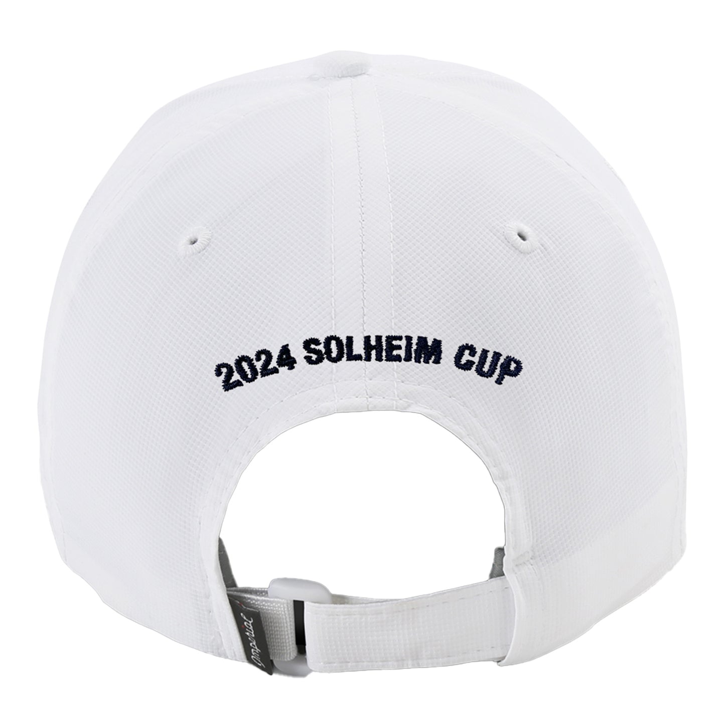 Imperial 2024 Solheim Cup Youth Team USA Cotton Hat in White - Back View