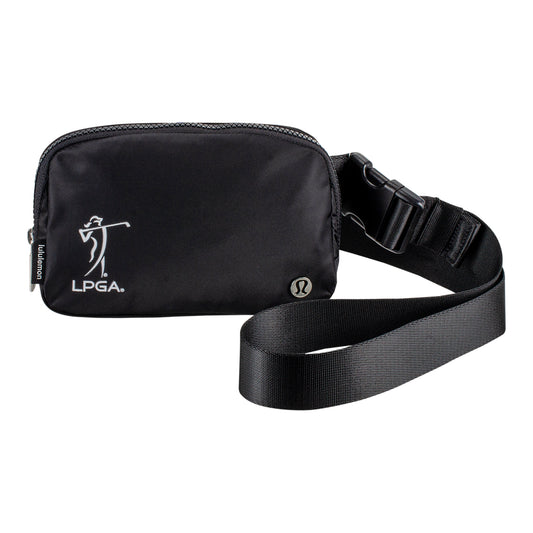 lululemon LPGA Everywhere Belt Bag - Small in Black - Front View