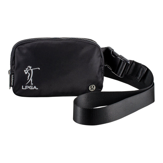 lululemon 2023 LPGA Everywhere Belt Bag - Small in Black - Front View