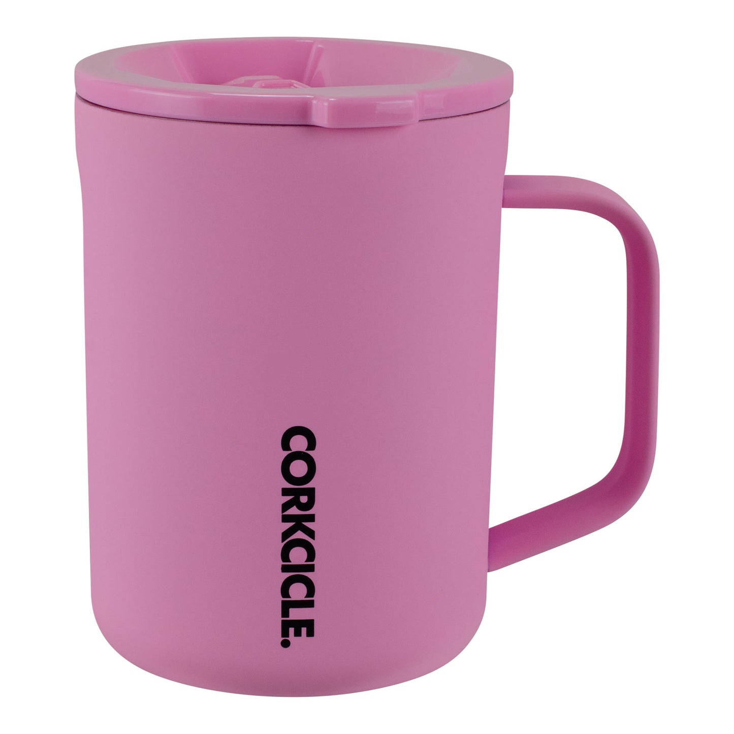 Corkcicle LPGA 16oz Mug in Sunset Pink - Back View