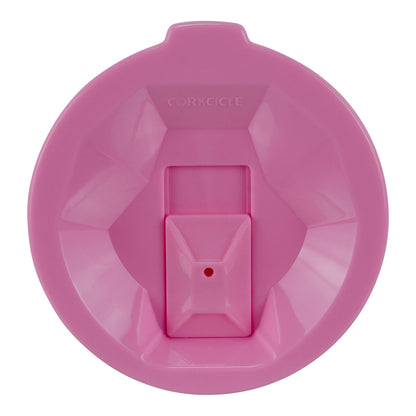 Corkcicle LPGA 16oz Mug in Sunset Pink - Top View