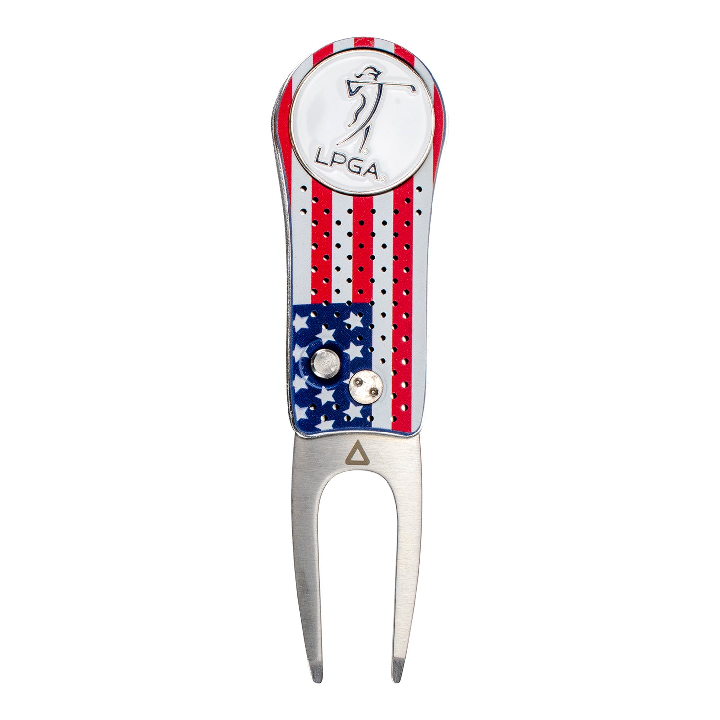 Ahead LPGA Americana Switch Fix with Removable Ball Marker - Front View