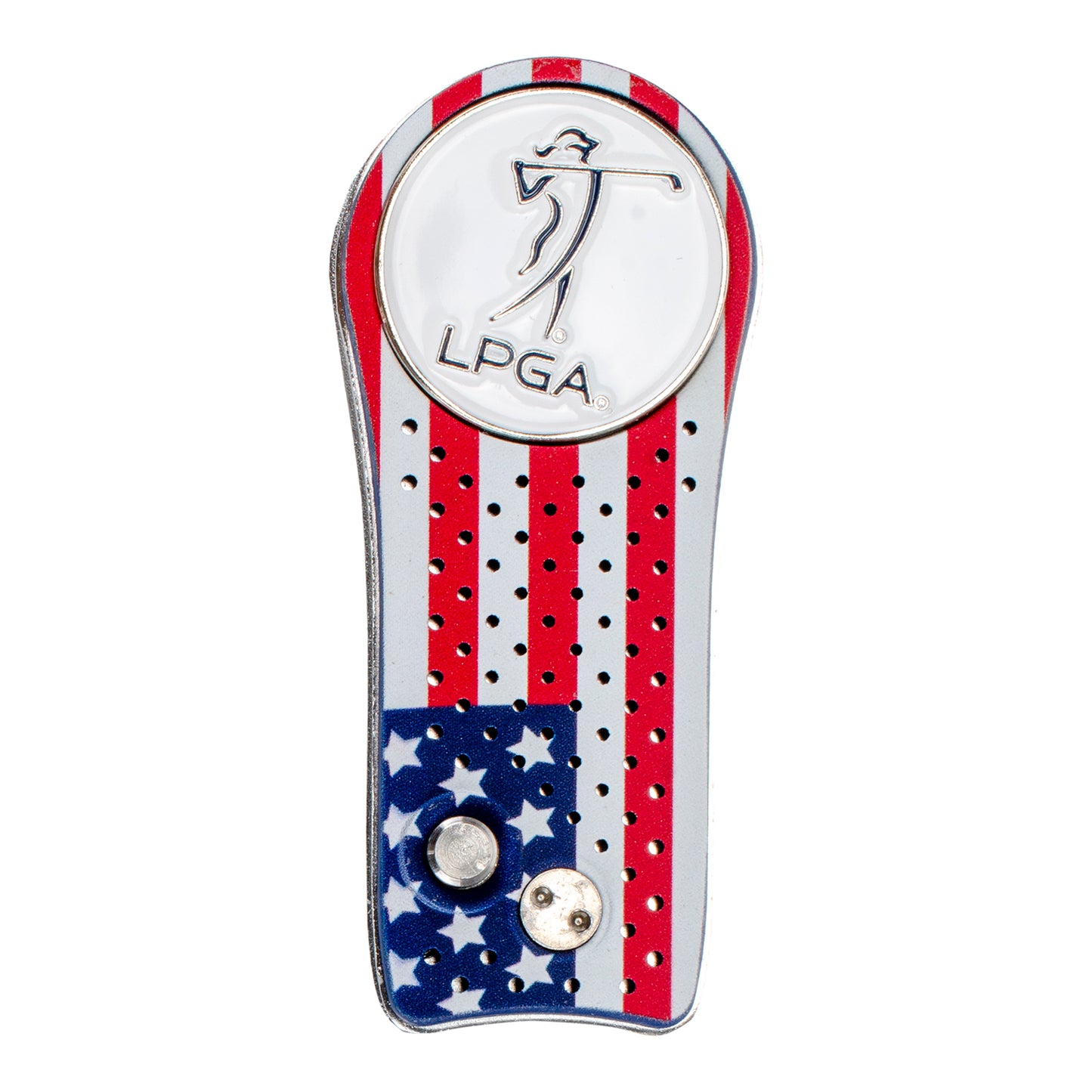 Ahead 2023 LPGA Americana Switch Fix with Removable Ball Marker - Marker View