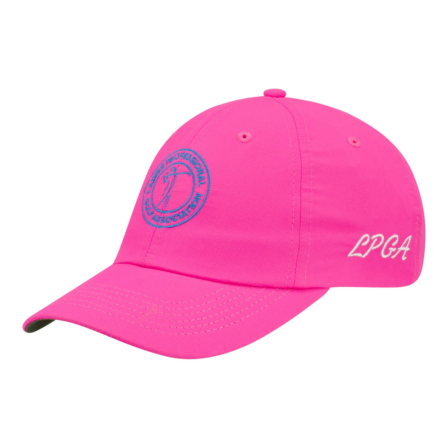 Imperial LPGA Women's Hat in Pink - Angled Left Side View