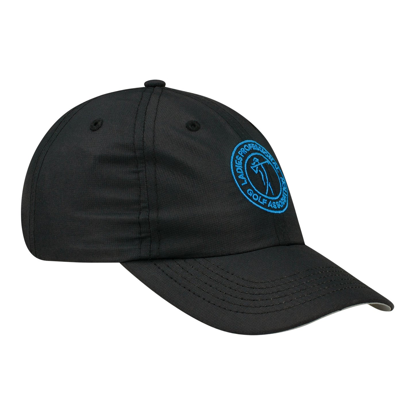Imperial LPGA Women's Hat in Black - Angled Right Side View