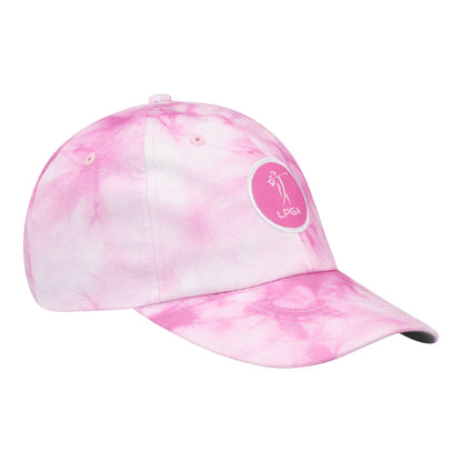 Imperial 2023 LPGA Women's Tie Dye Hat with Suede Patch - Angled Right Side View