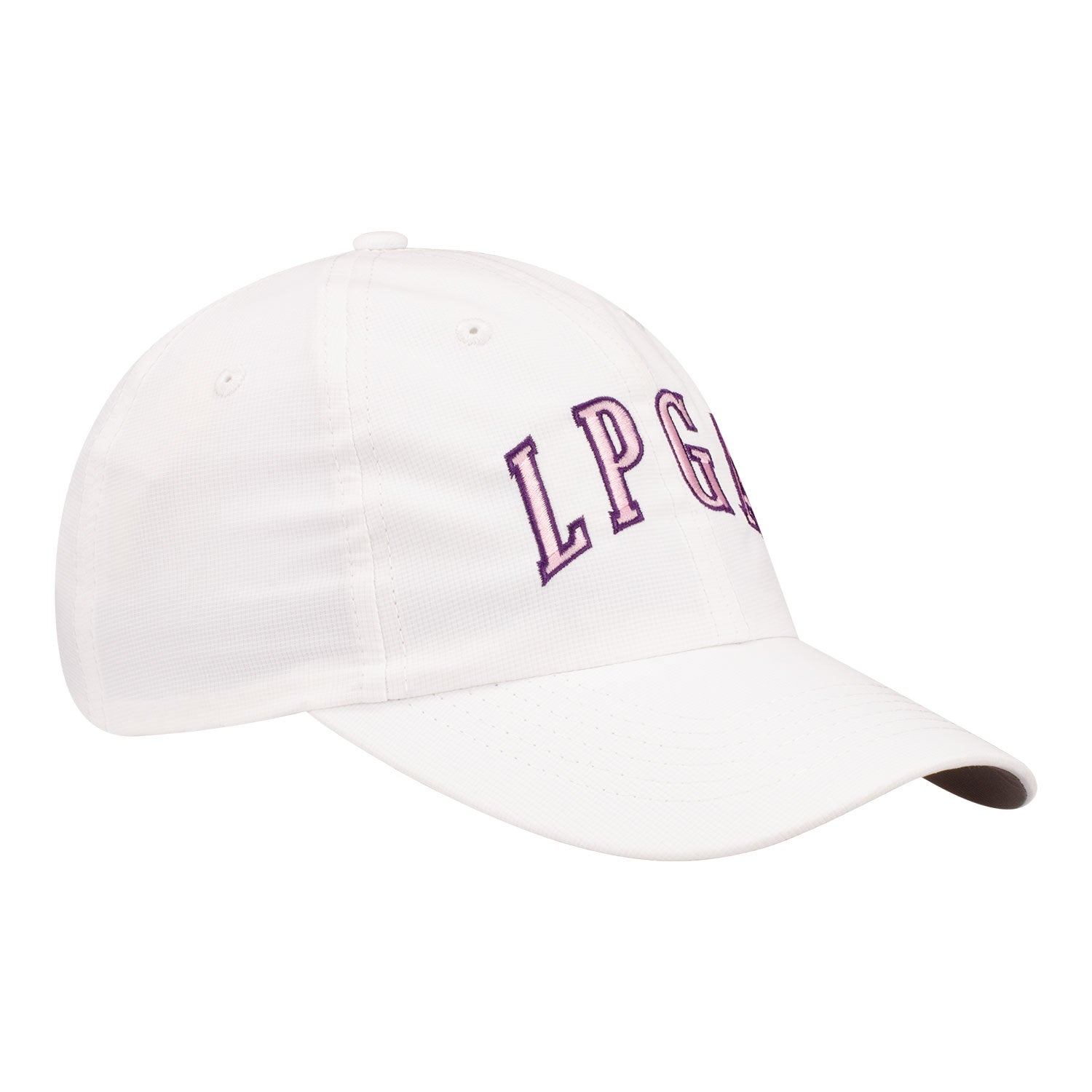 Imperial LPGA Women's Hat in White - Angled Right Side View