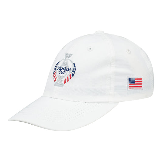 Imperial 2023 LPGA Official Solheim Cup Fan Wear in White - Angled Left Side View