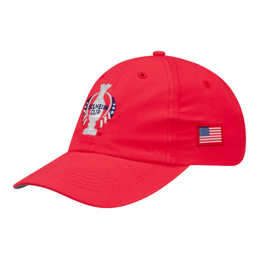Imperial LPGA Official Solheim Cup Fan Wear in Red - Angled Left Side View