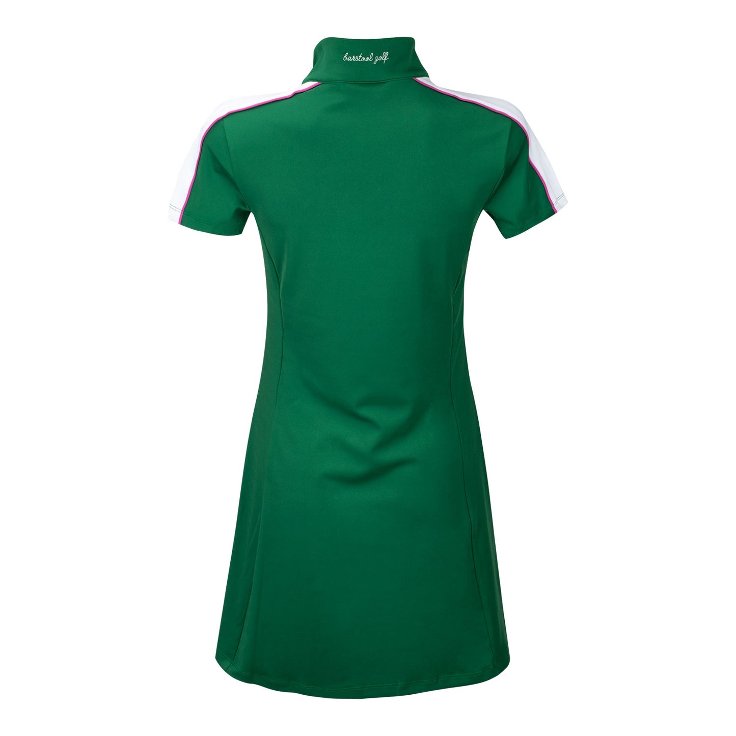 Barstool Golf LPGA Women's Dress in Green - Back View