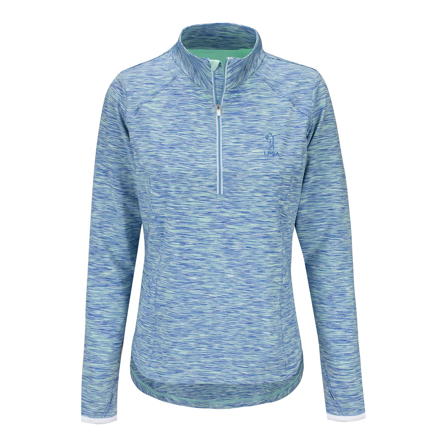 Zero Restriction LPGA Golf Shae Quarter Zip - Front View