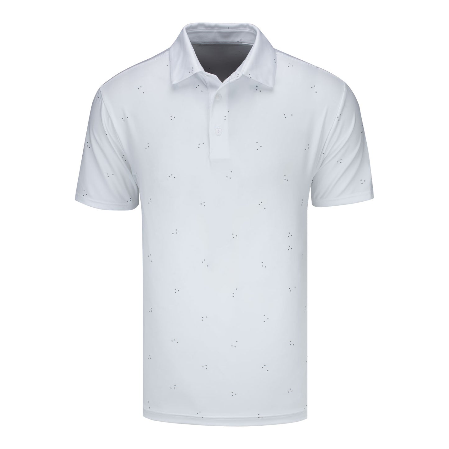 Under Armour 2023 LPGA Men's Scattered Print Polo - Front View