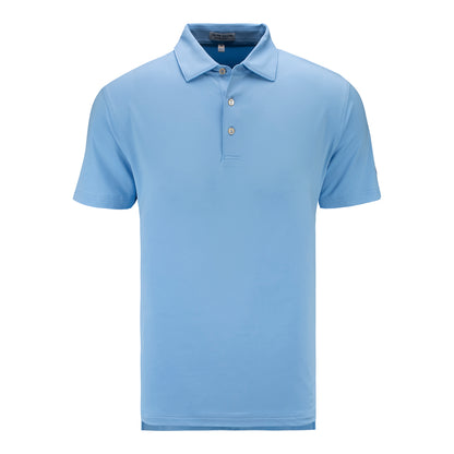 Peter Millar LPGA Men's Solid Jersey Polo - Front View