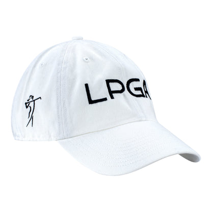 47 Brand LPGA Men's MVP Hat in White - Angled Right Side View