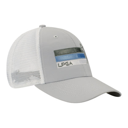 Imperial LPGA Men's Mesh Back Hat in Fog - Angled Right Side View