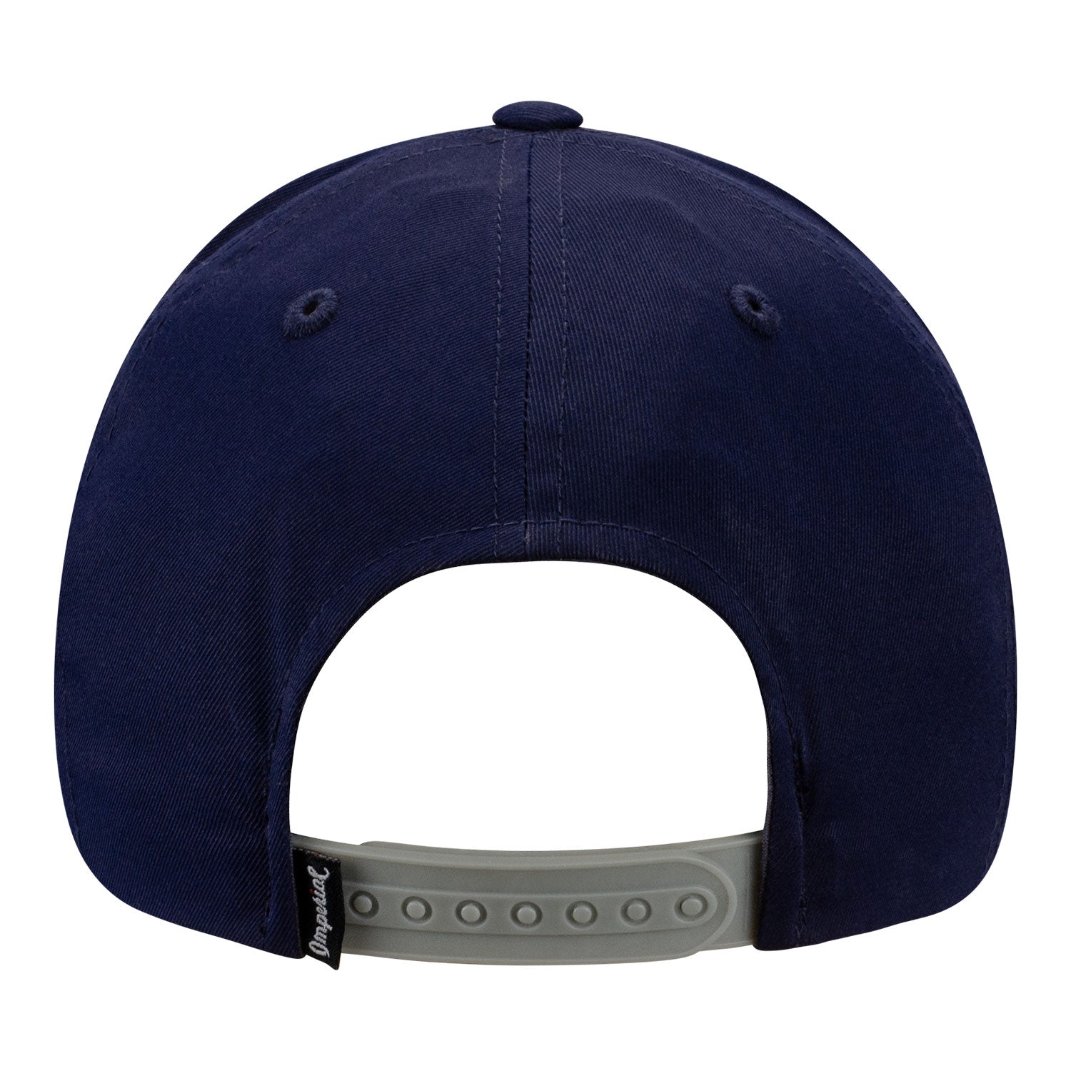 Imperial LPGA Men's Rope Hat with Suede Patch in Dark Blue - Back View