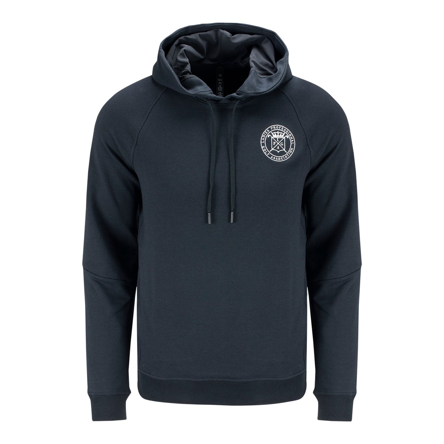 lululemon 2023 LPGA Men's City Sweat Pullover Hoodie in Black - Front View