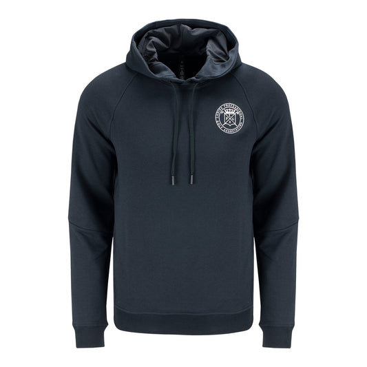 lululemon 2023 LPGA Men's City Sweat Pullover Hoodie in Black - Front View