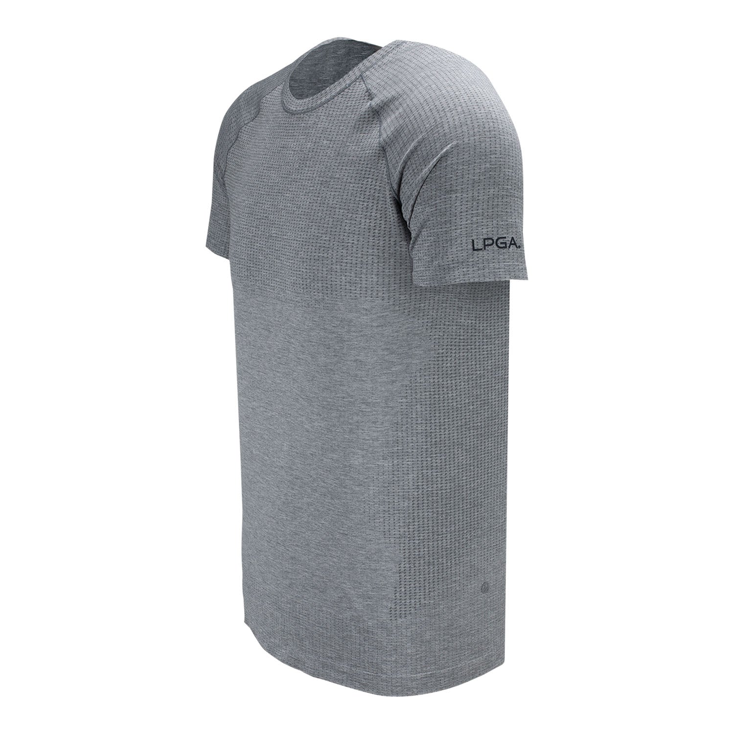 lululemon 2023 LPGA Men's Metal Vent Short Sleeve T-Shirt - Angled Left Side View
