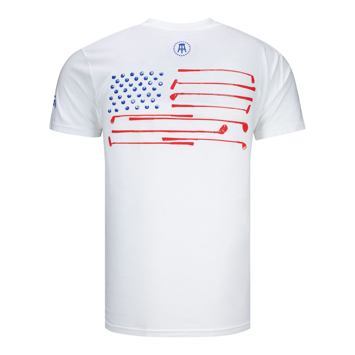Barstool Sports 2023 LPGA Men's Golf Flag Tee in White LPGA