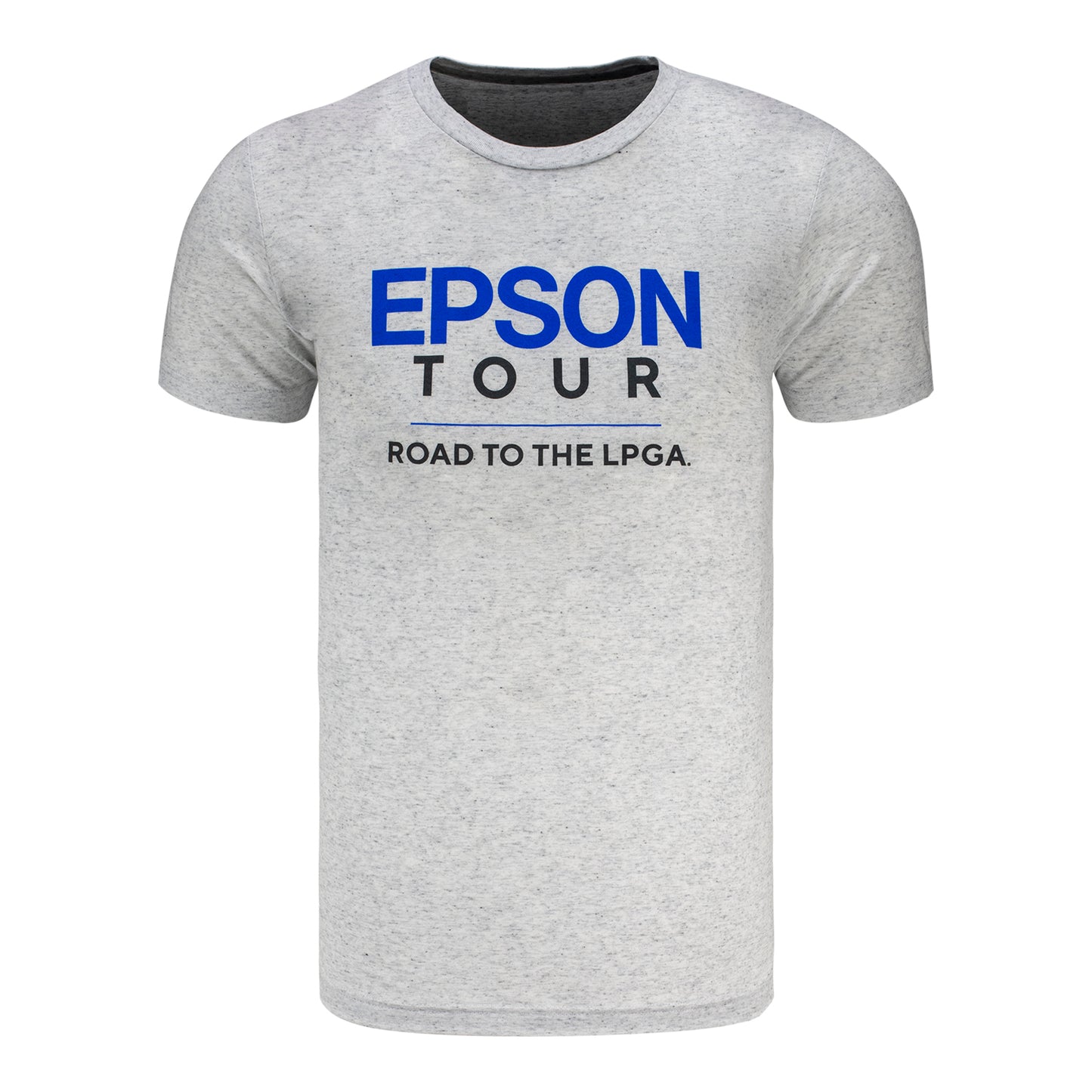LPGA Epson Tour T-Shirt in Heather Grey - Front View