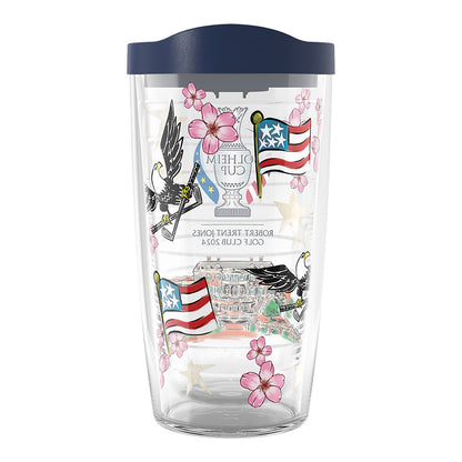 Tervis 2024 Solheim Cup 16oz Scatter Print Tumbler - Back Side