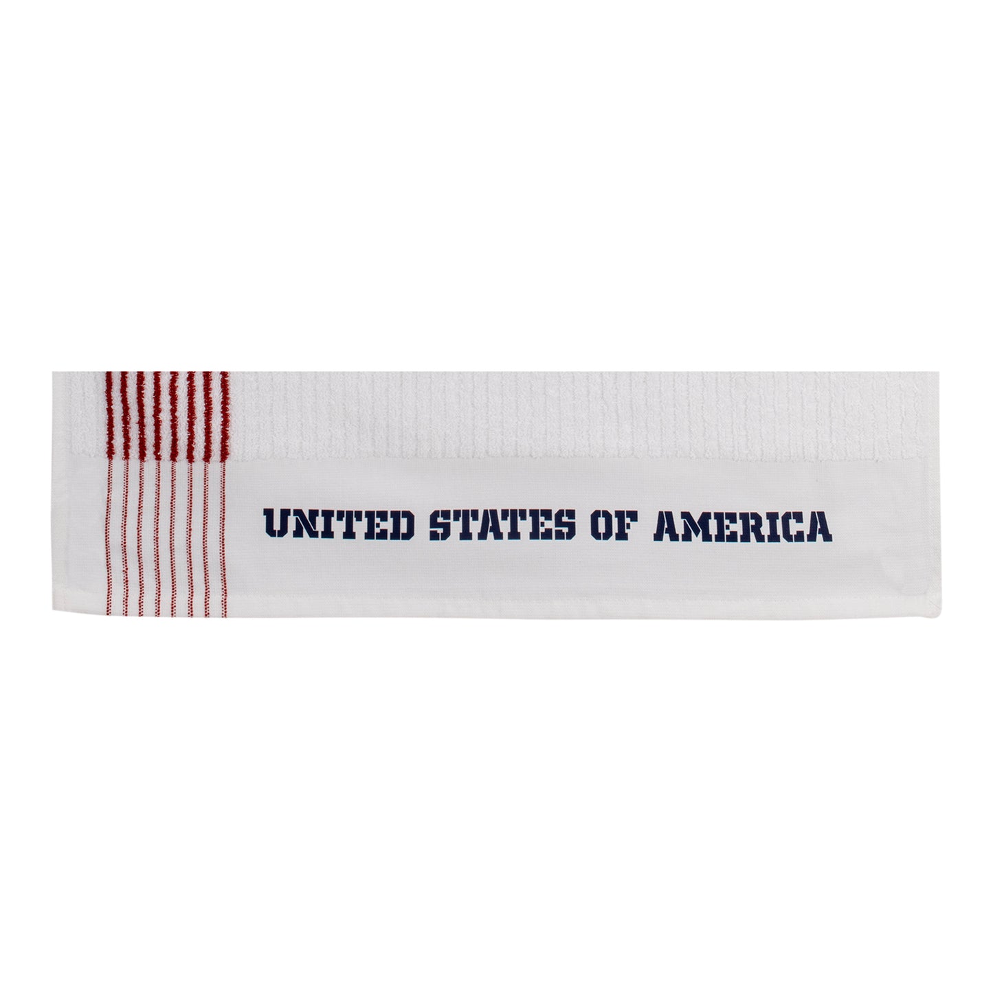 Devant 2024 Solheim Cup Team USA Caddy Towel - United States of America Text Close Up