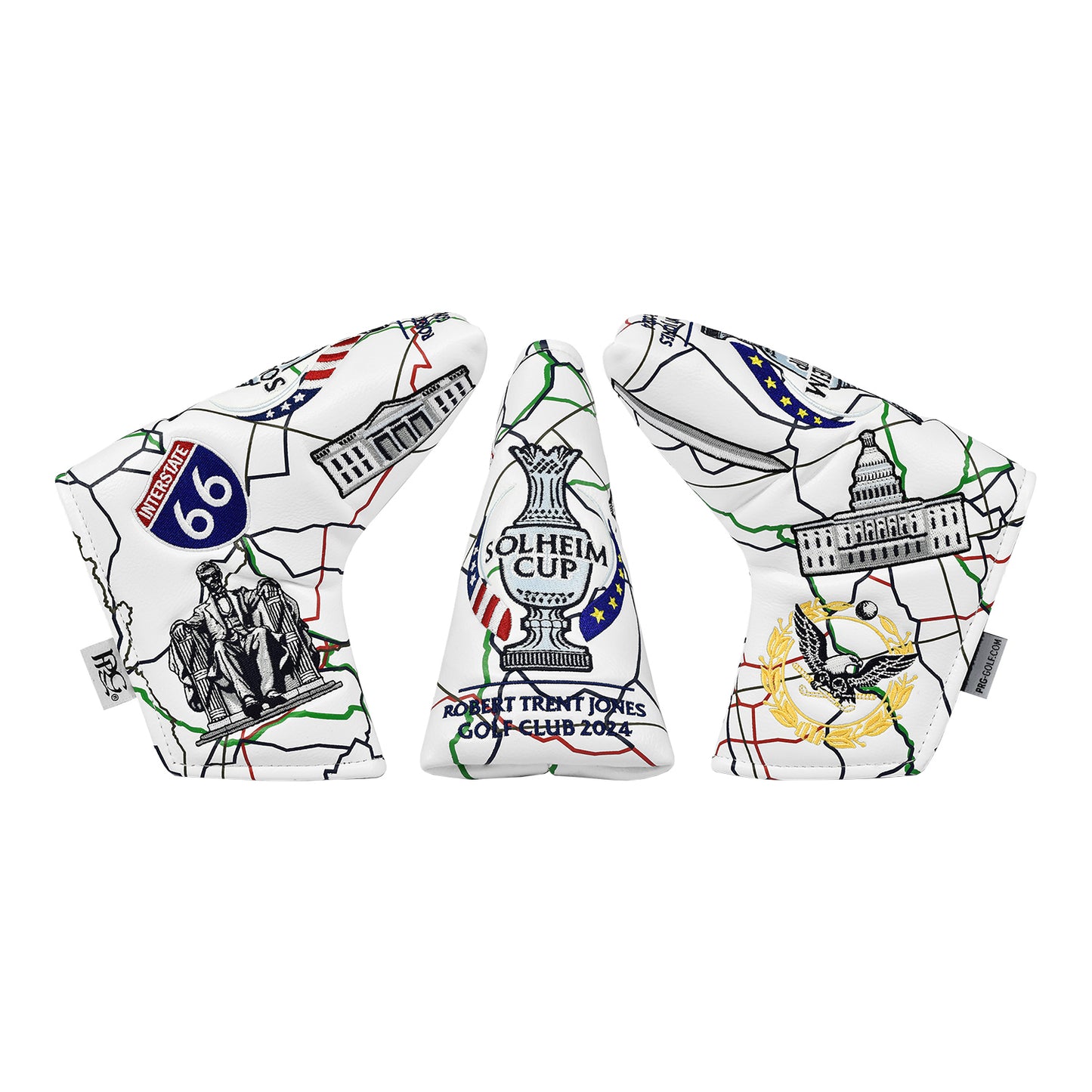 PRG Golf 2024 Solheim Cup All Roads Blade Cover - 360 View