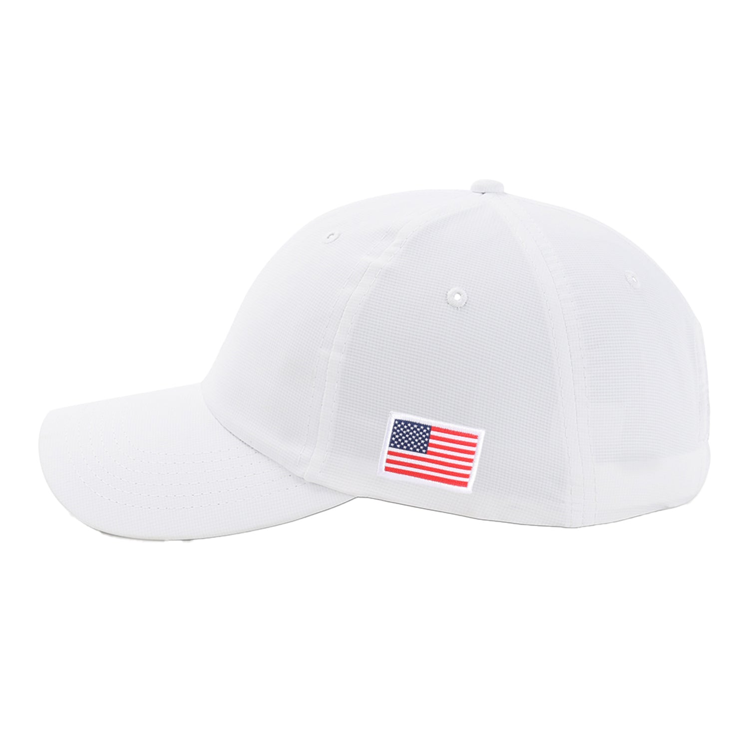 Imperial 2024 Solheim Cup Team USA Performance Hat in White - Left Side View