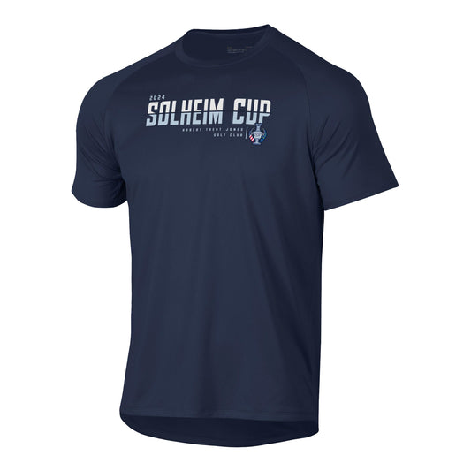 Gear for Sports 2024 Solheim Cup Two Tone Text T-Shirt in Navy - Front View